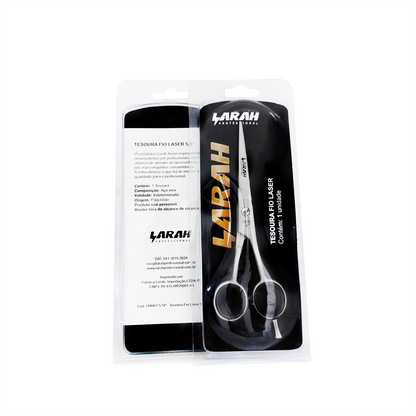 Tesoura de Cabelo +Fio Laser - Com Descanso - Nº2243